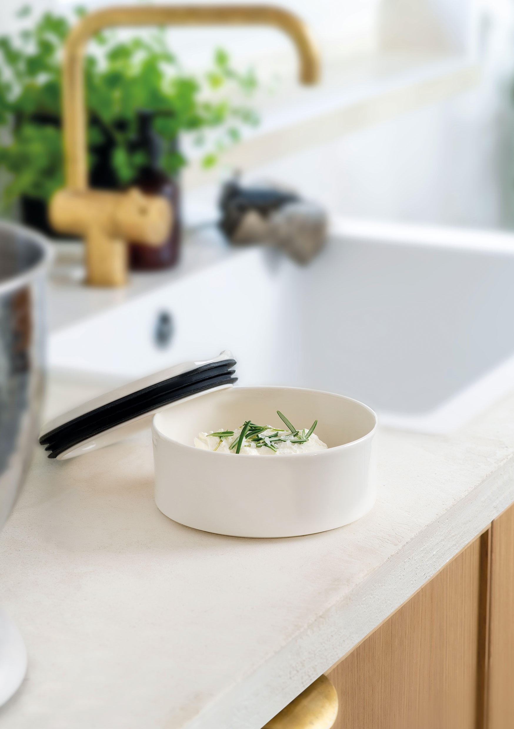 LUNCHBOX - Weiß, Basics, Keramik/Kunststoff (13/6cm) - like.Villeroy & Boch