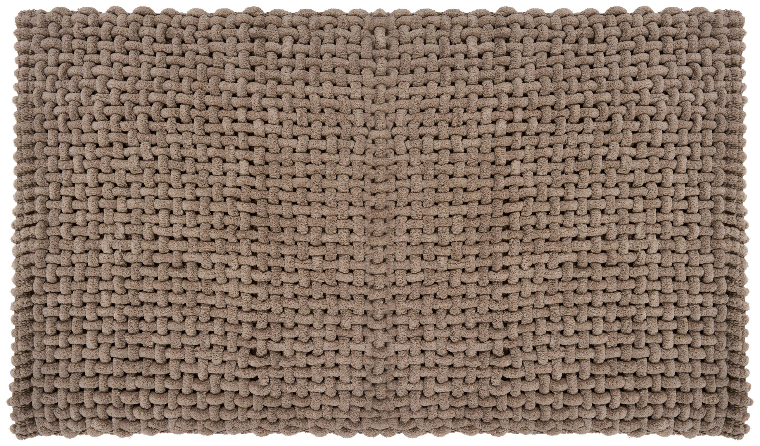 BADEMATTE Taupe 70/120 cm  - Taupe, Design, Kunststoff/Textil (70/120cm) - Esposa