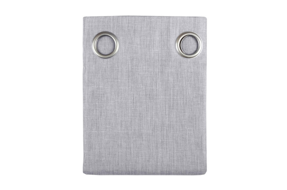 KONČANA ZAVESA     - siva, Basics, tekstil (140/260cm)