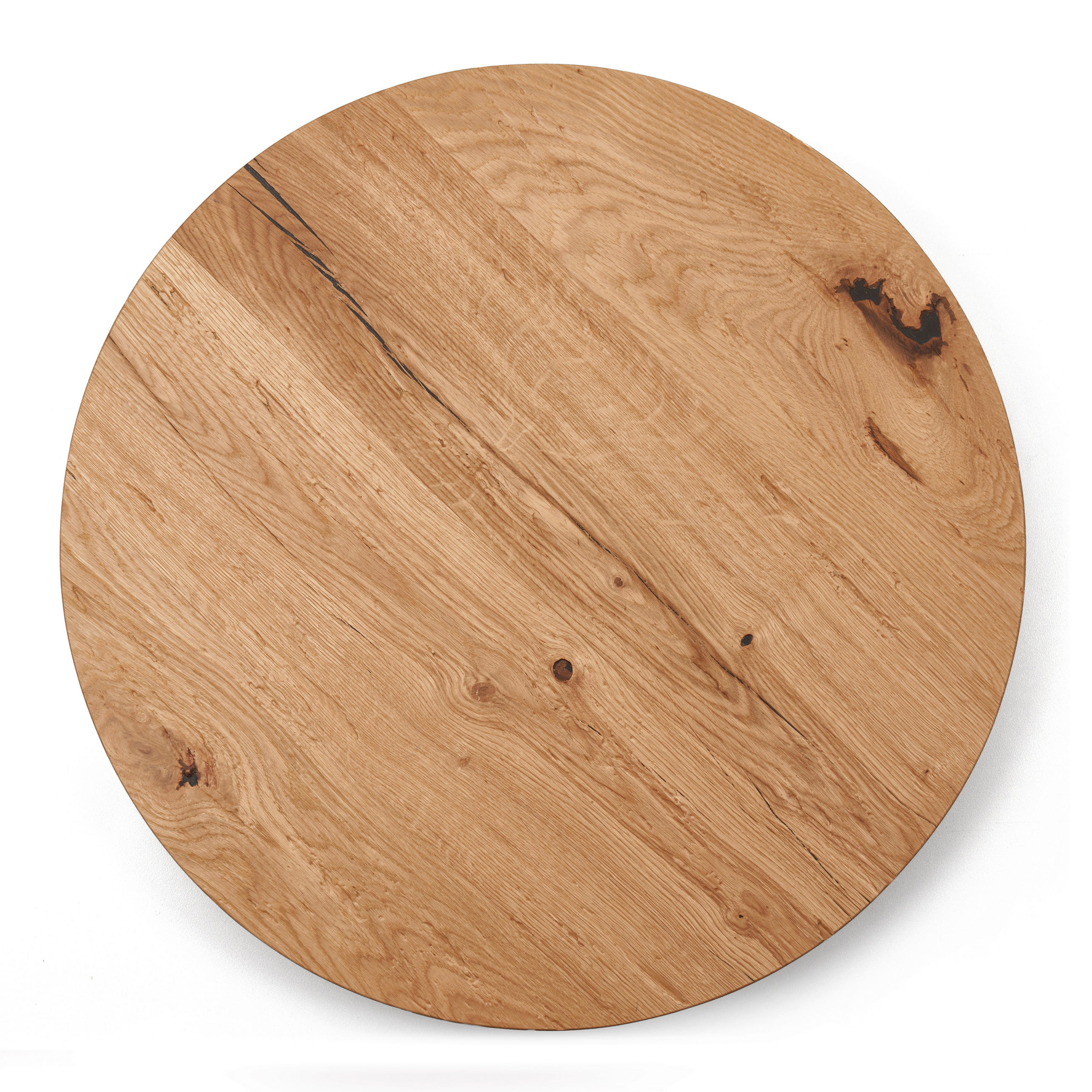 LED-WANDLEUCHTE Gr. 661 Wandleuchten rund Backlight 40 cm  - Wildeiche, Natur, Holz (40cm) - Ambiente