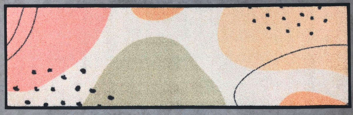 SCHMUTZFANGMATTE - Multicolor, Basics, Kunststoff/Textil (35/115cm)