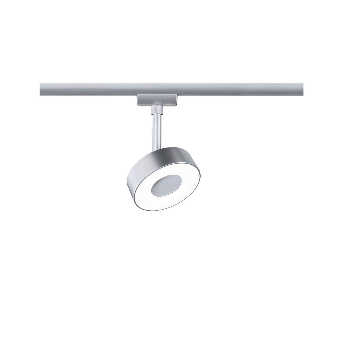 SCHIENENSYSTEM-STRAHLER URail Spot Circle 10/13,5 cm   - Chromfarben, Basics, Kunststoff/Metall (10/13,5cm) - Paulmann
