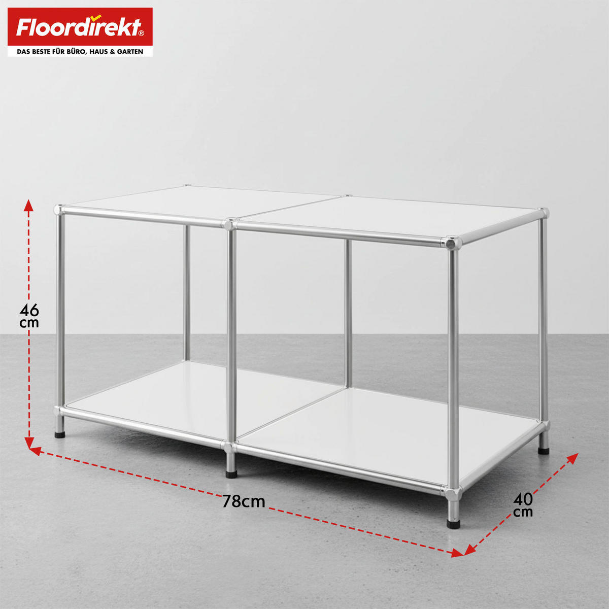 REGAL  - Basics (78/46/40cm) - Floordirekt