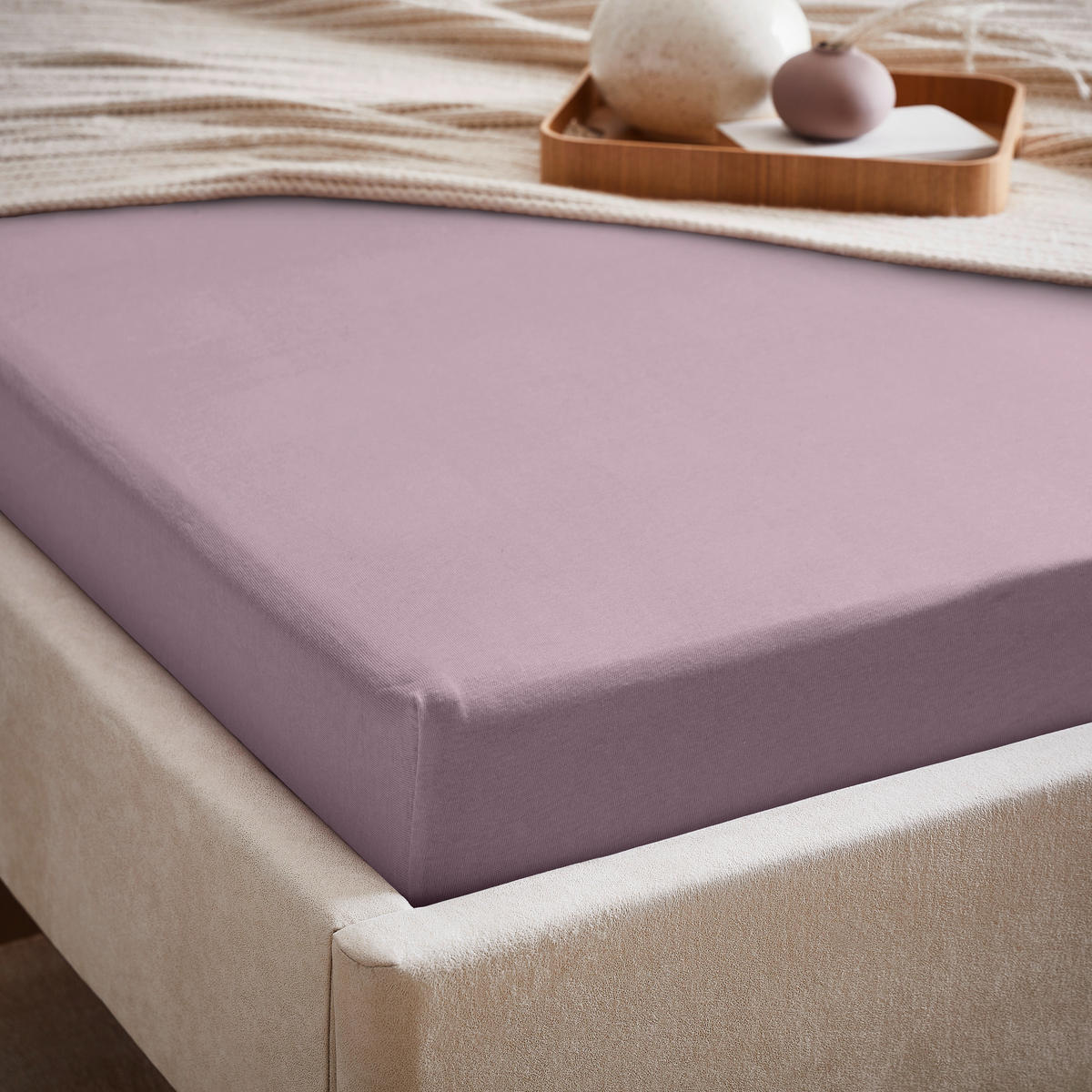 SPANNLEINTUCH 120/220 cm  - Beere, Basics, Textil (120/220cm) - Dieter Knoll