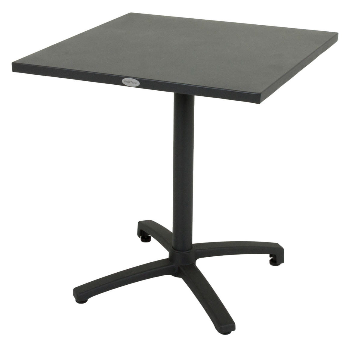 GARTENSET Aluminium  - Anthrazit/Schwarz, Basics, Metall (55/88/63cm) - Gardenson