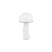AKKU-TISCHLEUCHTE - Weiss, Trend, Metall (16/31cm)