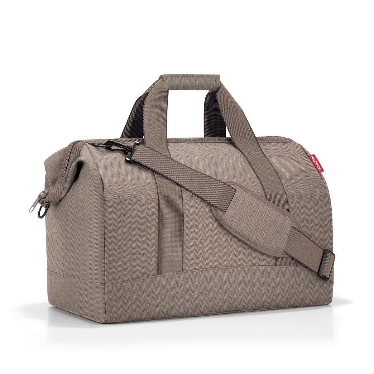 REISETASCHE  - Mokka, Basics, Textil (48/39.5/29cm) - Reisenthel