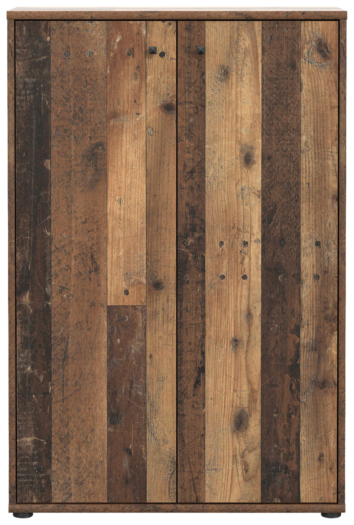 KOMMODE 73,7/111,1/34,8 cm Dunkelbraun, Graubraun  - Dunkelbraun/Graubraun, Design, Holzwerkstoff (73,7/111,1/34,8cm)