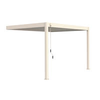 PERGOLA 400/255/300 cm   - Weiß, Basics, Metall (400/255/300cm) - WEIDE