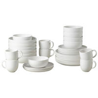 KOMBISERVICE Weiß PACIFICA 30-teilig 6 Personen  - Weiß, Basics, Keramik - Costa Nova