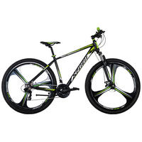 MOUNTAINBIKE 29 Zoll  - Schwarz/Grün, Basics, Metall (139/76/21cm) - Atrigo