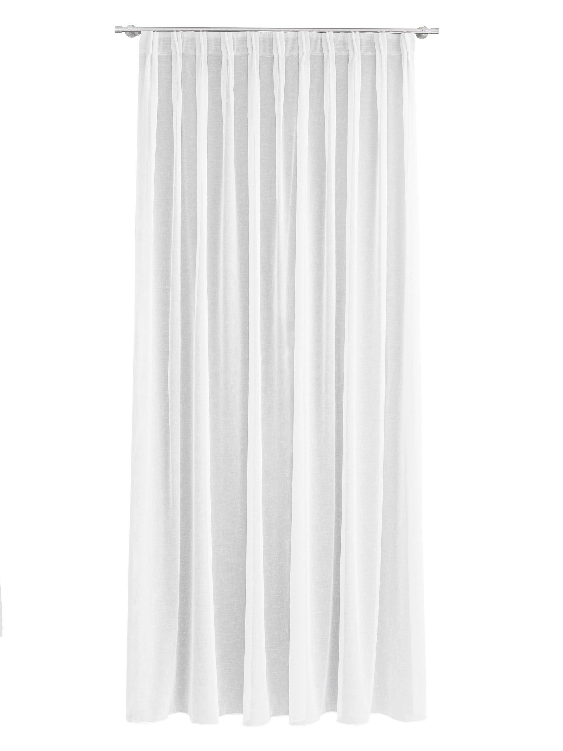 HÁLÓS FÜGGÖNY fm - fehér, Basics, textil (300cm)