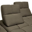 ECKSOFA in Struktur Graubraun  233/313 cm  - Graubraun/Schwarz, Design, Kunststoff/Textil (233/313cm) - Emilio Belluti