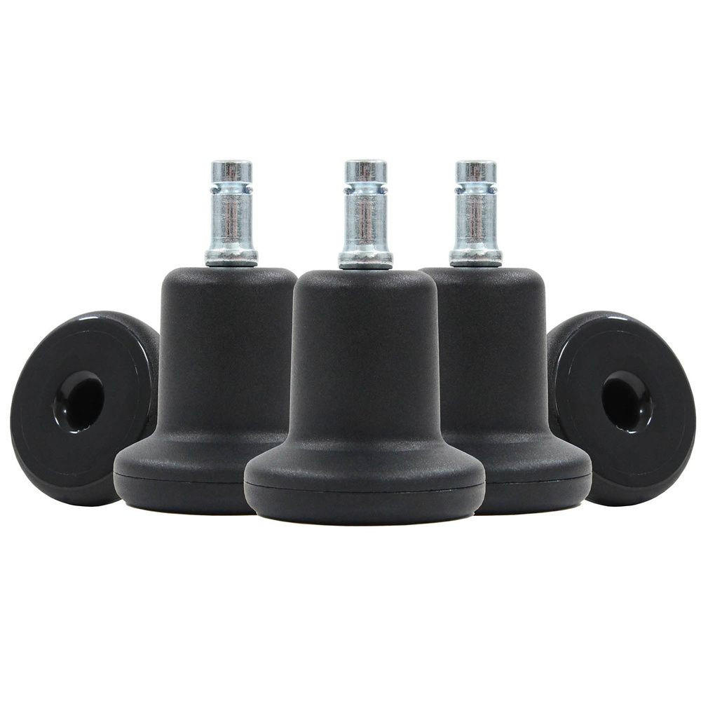 GLIDFÖTTER TILL KONTORSSTOL  per  m² - svart, Basics, metall/plast (5,5/6/5,5cm) - MID.YOU
