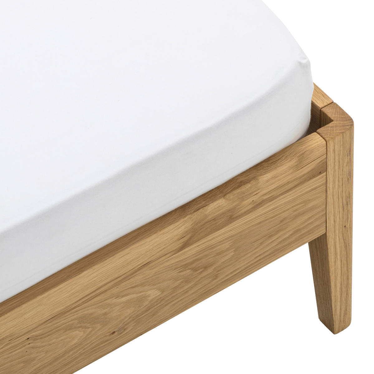 BETT 90/200 cm  in Eichefarben  - Eichefarben, Natur, Holz (90/200cm) - Boxxx