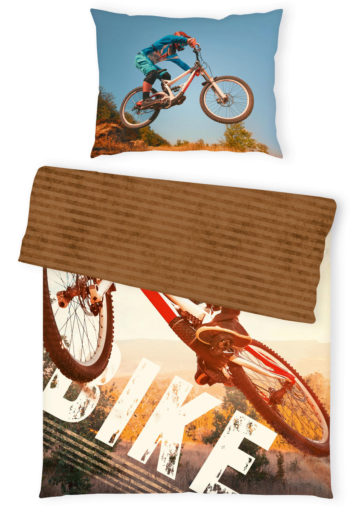 JUGENDBETTWÄSCHE 140/200 cm  - Multicolor, KONVENTIONELL, Textil (140/200cm)