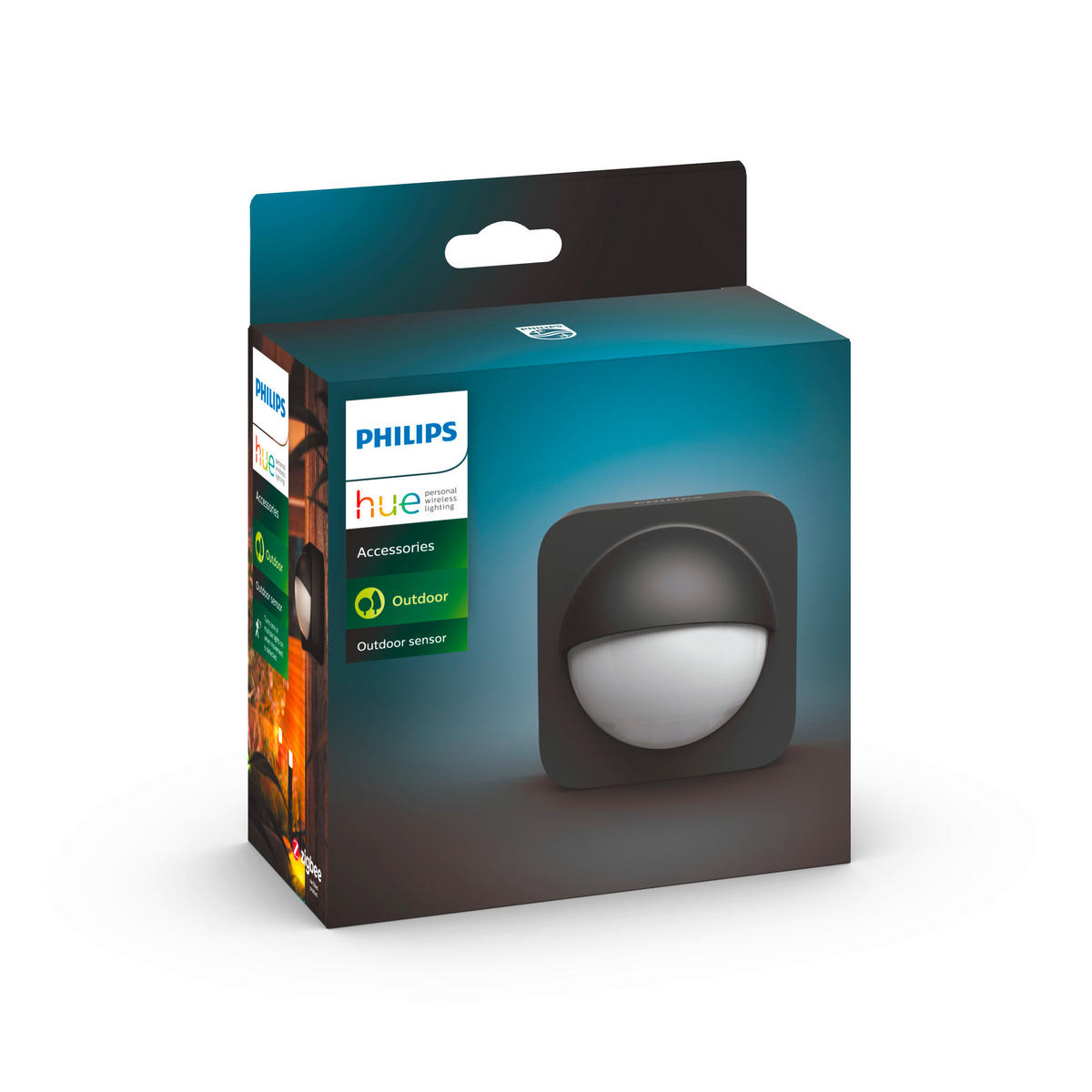 BEWEGUNGSMELDER - Schwarz, Basics, Kunststoff (7,6/7,6cm) - Philips HUE