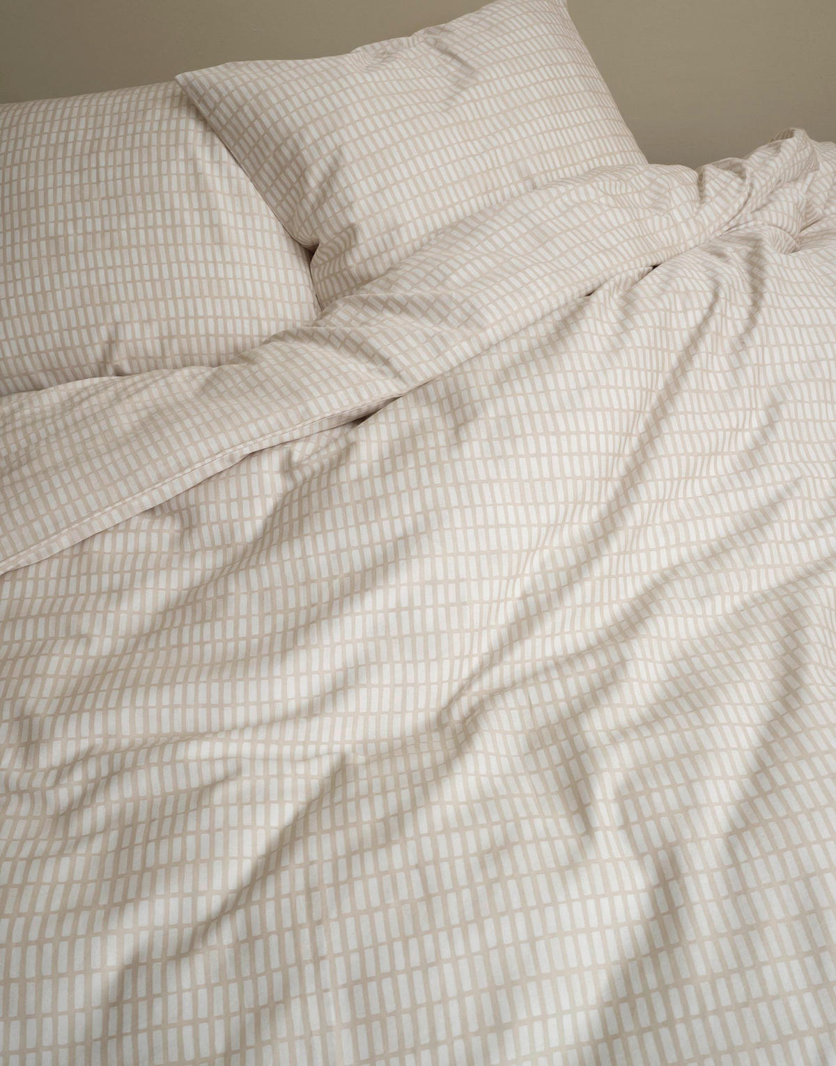 BETTWÄSCHE Loke Satin 155/220 cm  - Creme, KONVENTIONELL, Textil (155/220cm) - Marc O'Polo