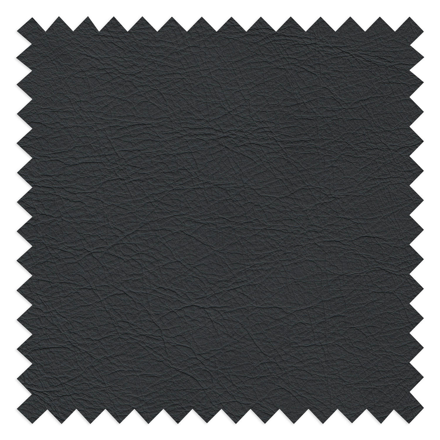 HOCKER in Leder Blau  - Chromfarben/Blau, Design, Leder/Metall (95/46/80cm) - Livetastic