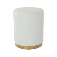 HOCKER Weiß  - Weiß, MODERN, Kunststoff (36/44/36cm) - Kayoom