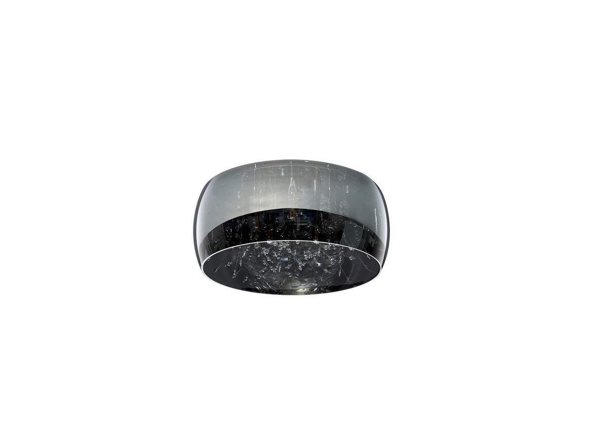 TAKLAMPA Crystel 50/23,5 cm  - kromfärg, Basics, glas (50/23,5cm) - Trio Leuchten