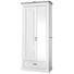GARDEROBENSCHRANK Pinie foliert Pinienfarben - Alufarben/Pinienfarben, LIFESTYLE, Glas/Holzwerkstoff (89/206/42cm)