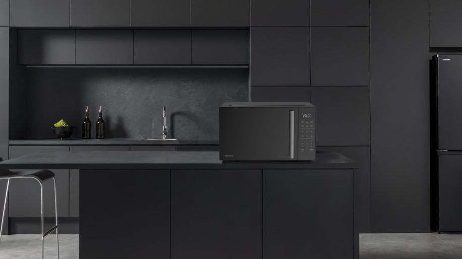 MIKROWELLE H23MOBS4HI  - Schwarz, MODERN, Metall (46,9/28/37,9cm) - Hisense