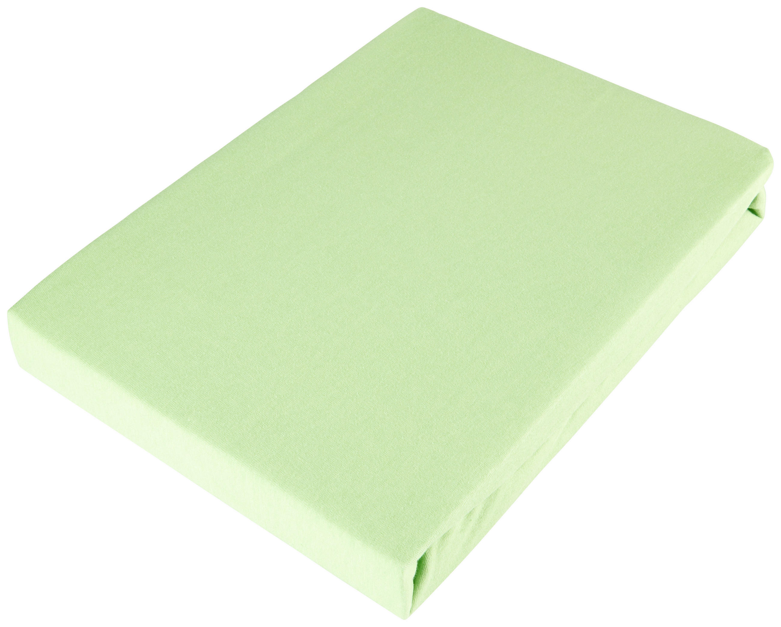 ELASTICKÉ PROSTĚRADLO, žerzej, zelená, 180/200 cm - zelená, Basics, textil (180/200cm) - Esposa