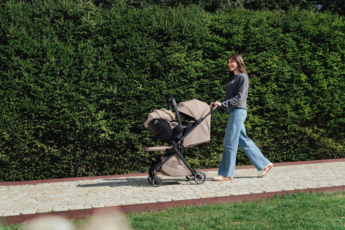 BUGGY TIRA  - Schwarz/Grau, Basics, Textil/Metall (53/114/100cm) - Britax Römer