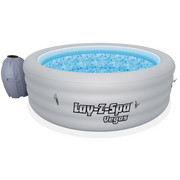 WHIRLPOOL LAY-Z-SPA-VEGAS 196/61 cm Grau - Grau, Basics, Kunststoff (196/61cm) - Bestway