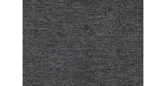BOXSPRINGSOFA in Webstoff Anthrazit - Chromfarben/Anthrazit, Design, Textil/Metall (200/93/107cm) - Novel