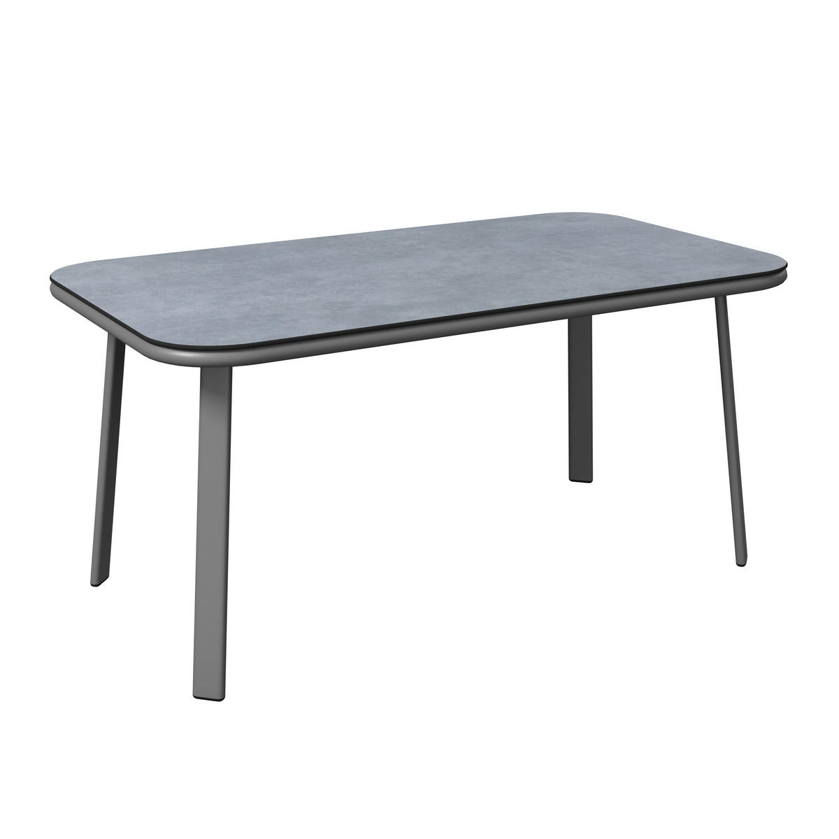 GARTENSET Webstoff Eisen  - Dunkelgrau/Anthrazit, Basics, Glas/Textil - Ambia Garden