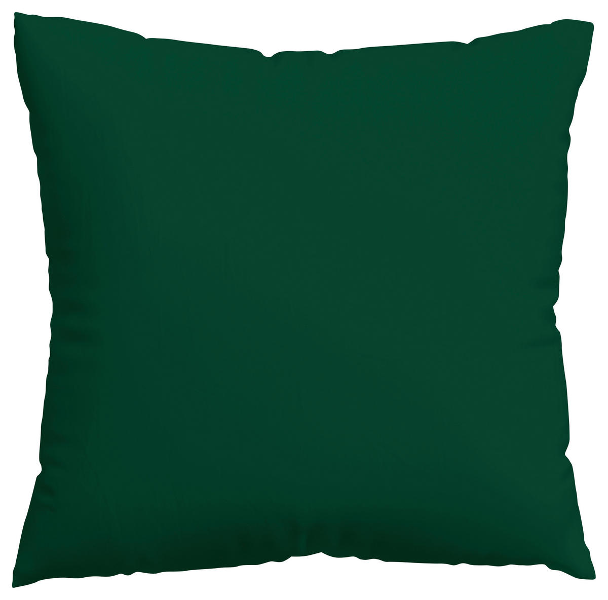 KOPFKISSENBEZUG KNITTED JERSEY 80/80 cm  - Dunkelgrün, Basics, Textil (80/80cm) - Schlafgut
