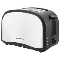 TOASTER  - Schwarz/Grau, Basics, Kunststoff/Metall (25/18/15cm) - EMERIO