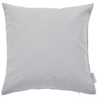 KISSENHÜLLE panama 40/40 cm  - Silberfarben/Hellgrau, Basics, Textil (40/40cm) - Bio:Vio