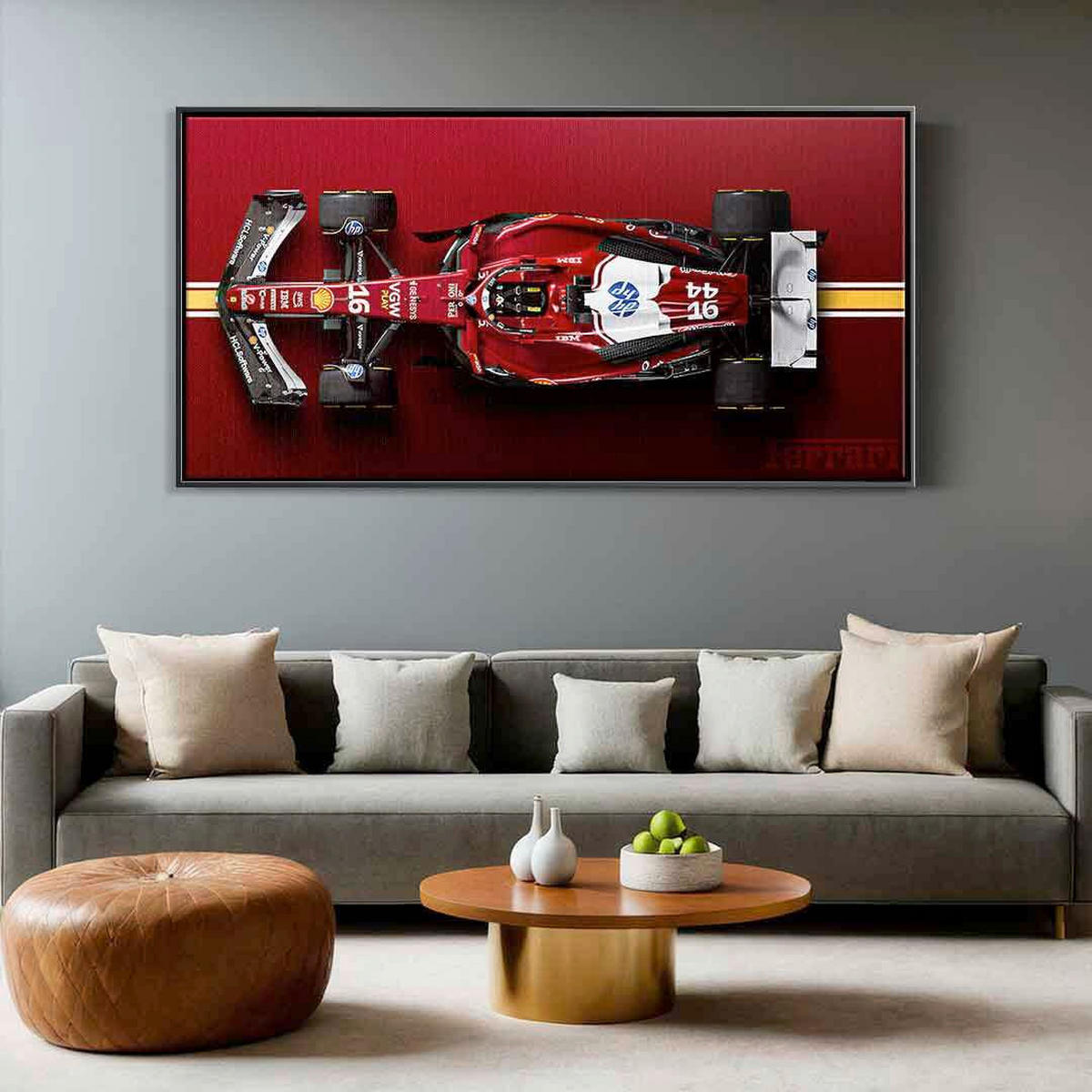 KUNSTDRUCK  - Multicolor, Basics, Holz (150x75cm)