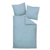 BETTWÄSCHE Giacomo Makosatin 135/200 cm  - Pastellblau, Basics, Textil (135/200cm) - Janine