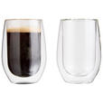 KAFFEEGLAS - Klar, KONVENTIONELL, Glas (7,5/12,5cm) - Novel