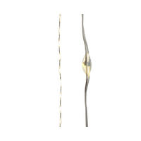 Ghirlandă Luminoasă 159 cm  - argintiu/alb, Basics (159cm)