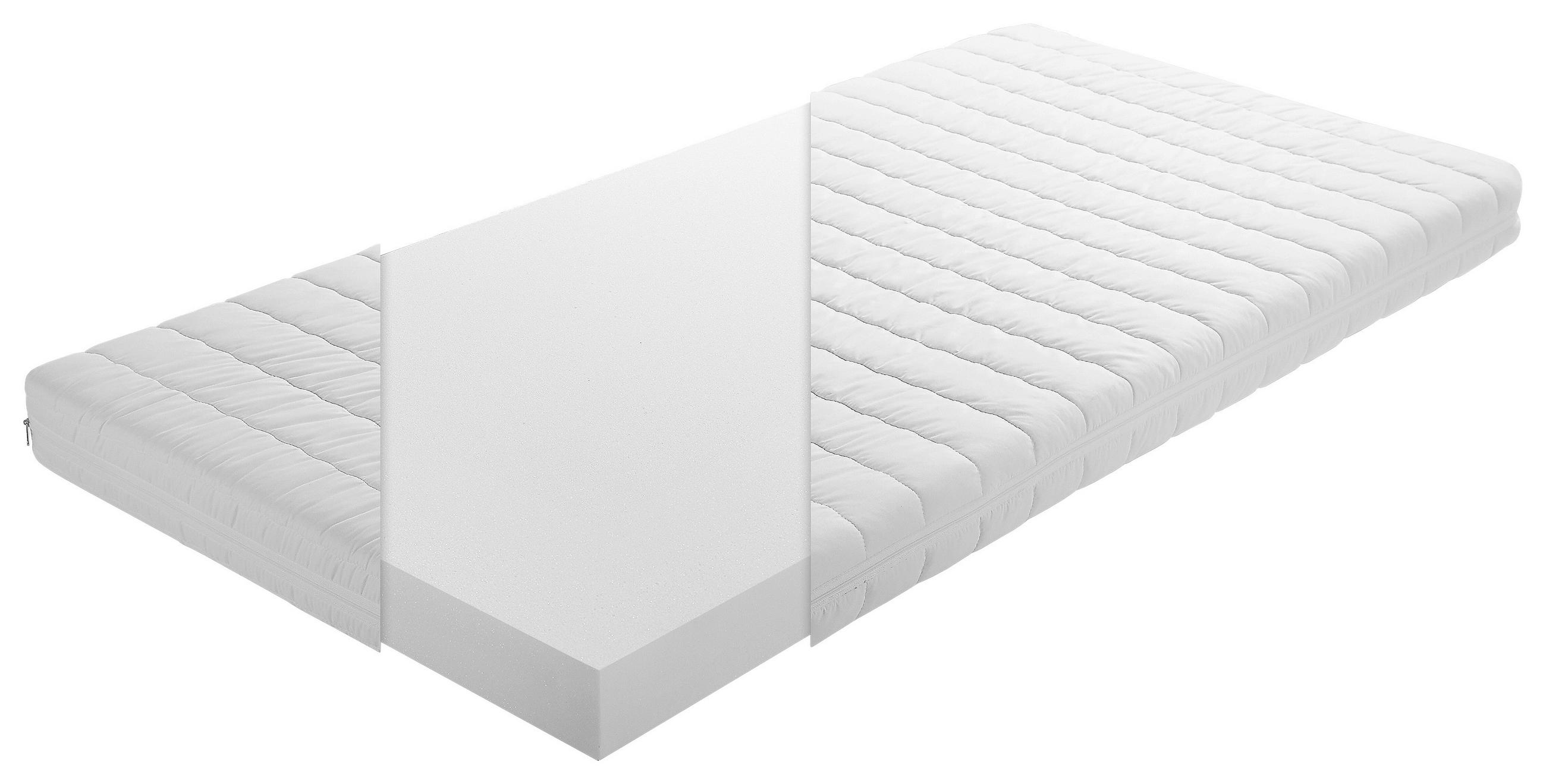 Babymatratze Med Allergen Ticaa 805874 MED ALLERGEN 70/140 cm  - Weiss, Modern, Textil (70/140cm) - MID.YOU