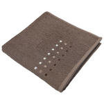 DUSCHTUCH 70/140 cm QUATTRO  - Taupe/Braun, KONVENTIONELL, Textil (70/140cm) - Esposa