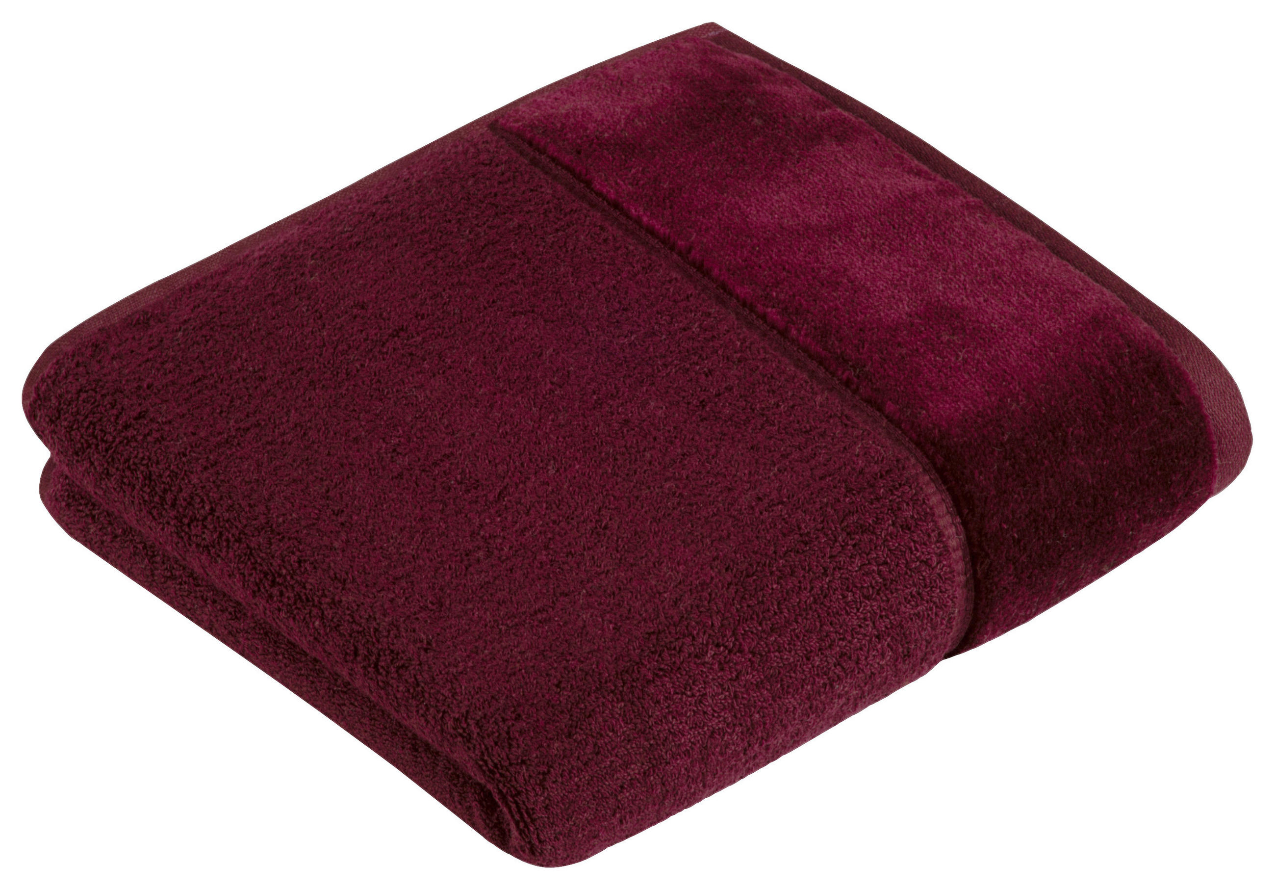 HANDTUCH 110/60 cm Pure NOS Vossen Wäsche Rot  - Rot, Basics, Textil (110/60cm) - Vossen
