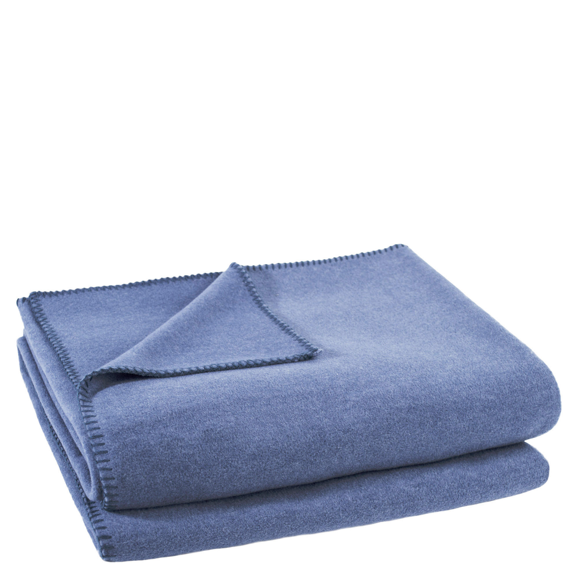 Zoeppritz Fleecedecke Soft-Fleece Blau 160x200 cm