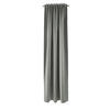 WÄRMESCHUTZVORHANG MILTON Verdunkelung 140/245 cm   - Grau, Basics, Textil (140/245cm)
