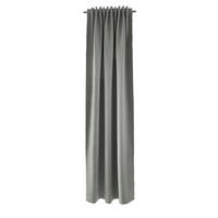 WÄRMESCHUTZVORHANG MILTON Verdunkelung 140/245 cm   - Grau, Basics, Textil (140/245cm)