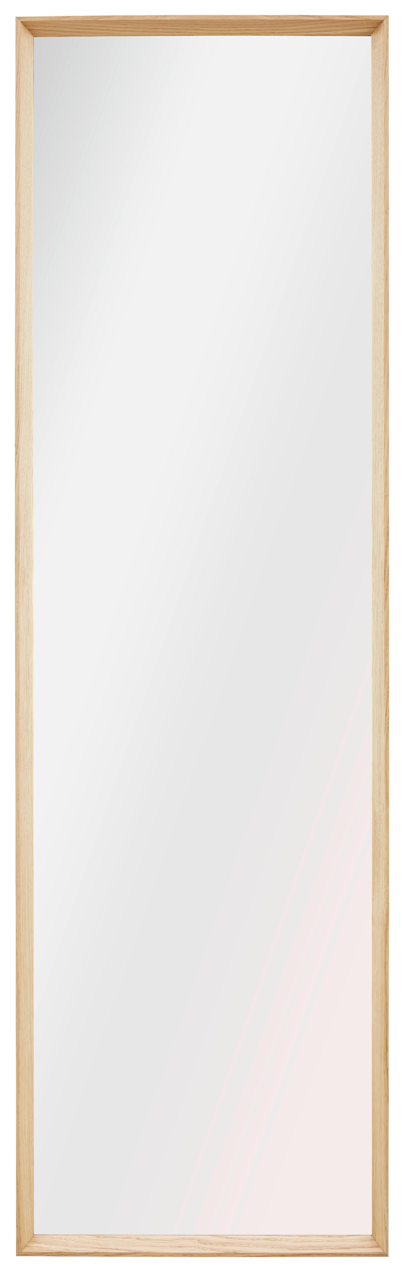 Xora NÁSTĚNNÉ ZRCADLO 42,5/142,5/4 cm - barvy dubu - dub