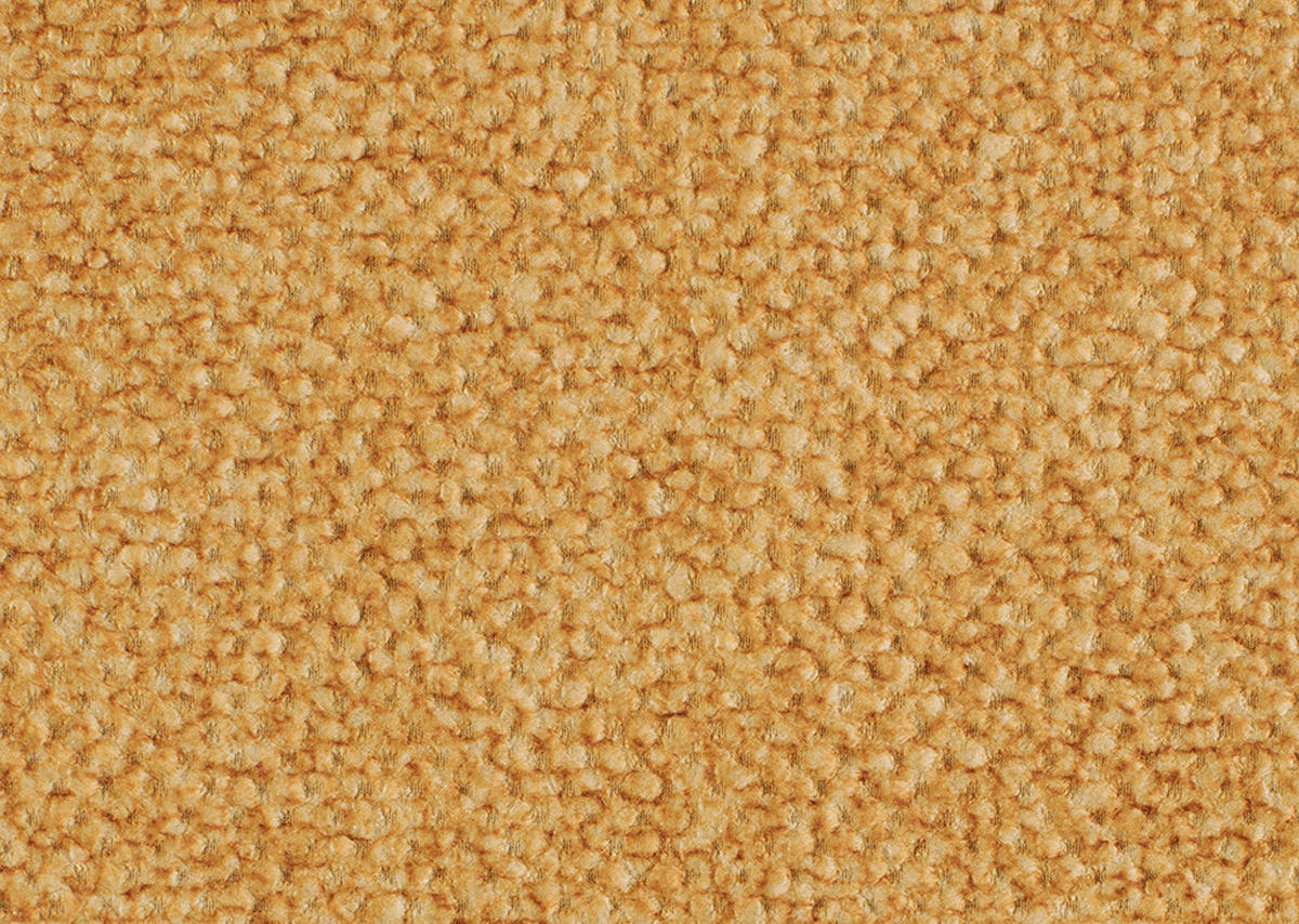ECKSOFA in Velours Currygelb  - Currygelb/Schwarz, Design, Textil/Metall (187/295cm) - Novel