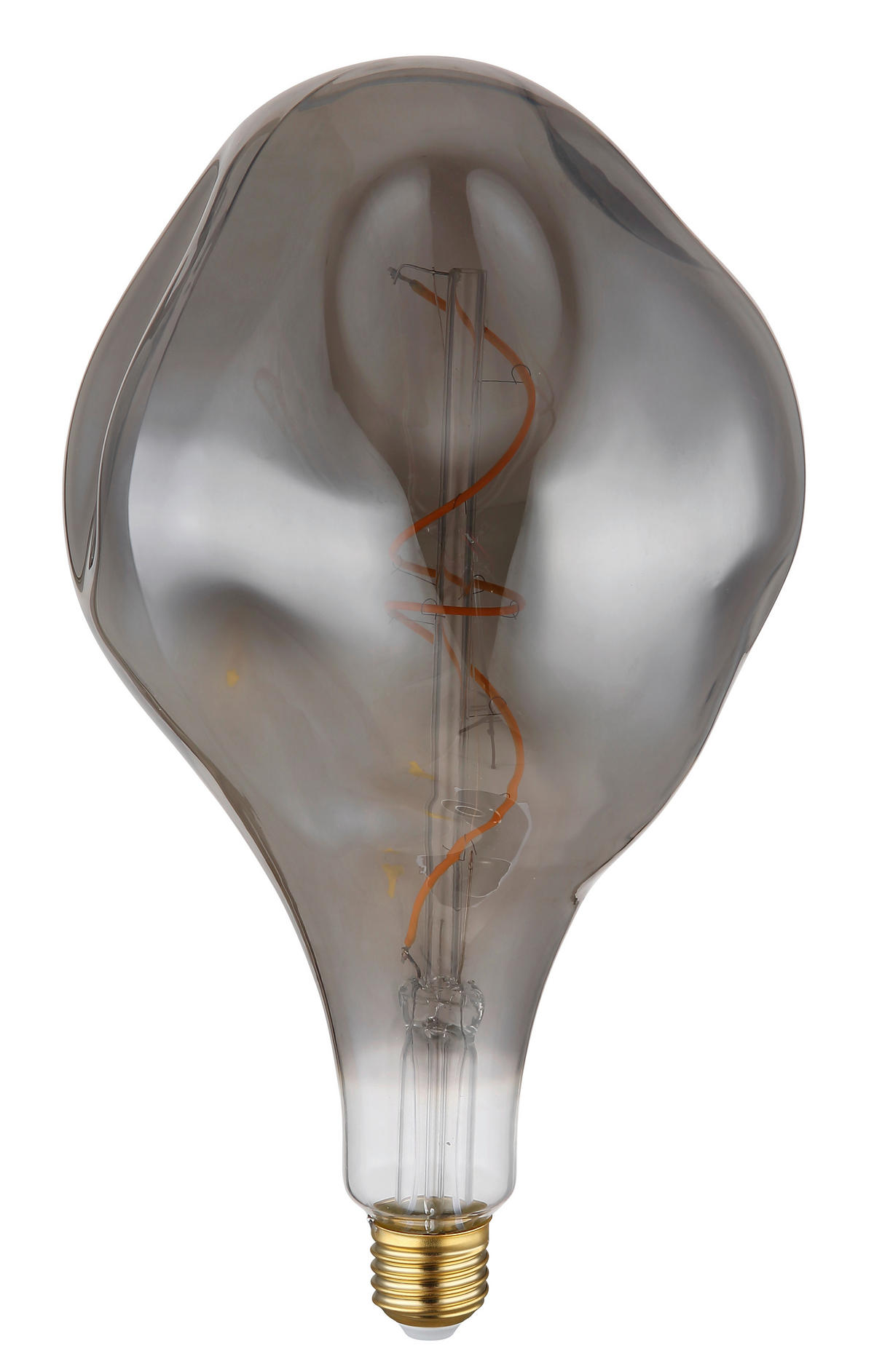 DEKO-LEUCHTMITTEL - Messingfarben, Basics, Glas/Metall (16,5/28cm) - Globo