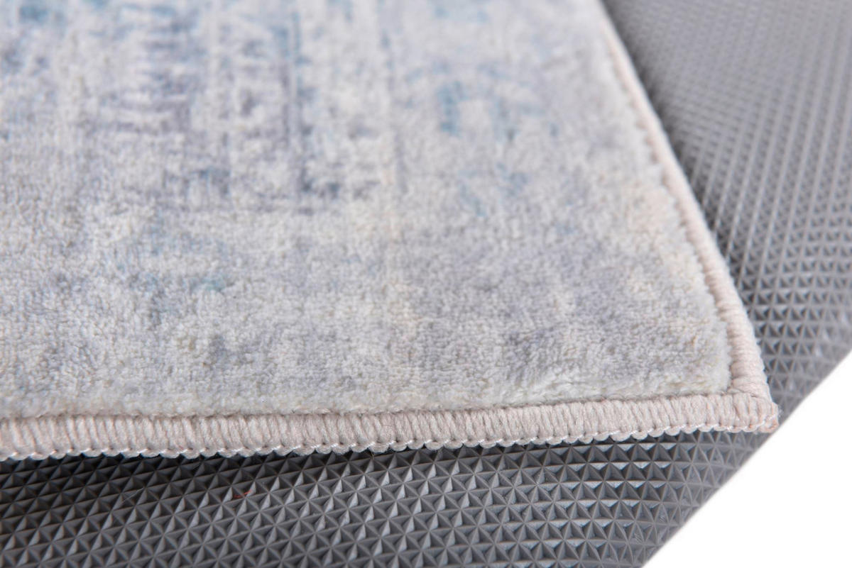 PROSTIRKA ZA KUPATILO ORIENTAL  plava 60/100 cm  - plava, Osnovno, tekstil (60/100cm) - Tom Tailor