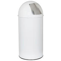 AVFALLSSAMLARE - vit/svart, Basics, metall/plast (30/66/30cm) - MID.YOU